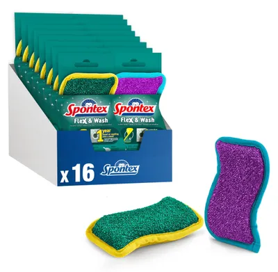 Obrázek produktu pro Čisticí utěrka Spontex z mikrovlákna, univerzální utěrka z mikrovlákna, rozměr 30 x 30 cm, 1 kus