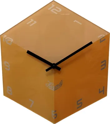 Produktbild von Hermle 6-eckige Wanduhr 30107-C72100 - gelb
