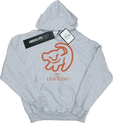 Produktbild von Disney - "The Lion King" Kapuzenpullover für Mädchen BI5079 (152-158) (Grau)