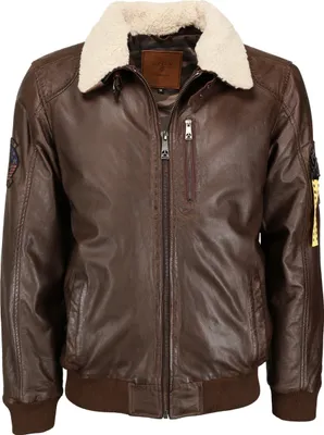 Produktbild von Top Gun Lederjacke TG20193144 Herren brown 50