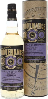 Produktbild von Aberfeldy 8 Jahre - 2012/2021 - Douglas Laing - Provenance - Single Malt Whisky