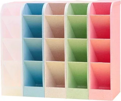 Produktbild von Famanu Organizer Set 5-teilig - Multifunktionale Stiftehalter für Büro und Schule