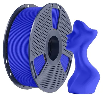 Obrázek produktu pro PETG filament, vysokorychlostní tisk, matný povrch, modrá barva