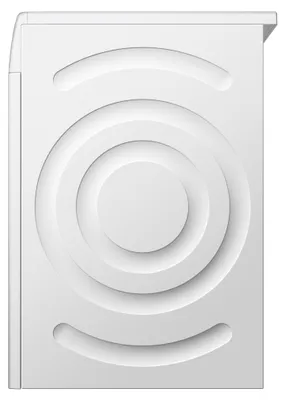 Obrázek produktu pro Siemens iQ700 WQ46B2D41, Stojací, Přední plnění, Tepelné čerpadlo, Bílá, Otočné, Dotyk, Levý