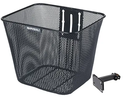 Image de Panier BASIL V.R. "Bilbao" Dimensions (L x l x H noir)