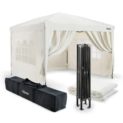 Productafbeelding van Tristar PT-7803 Partytent – Snel opzetbaar systeem – met 4 zijwanden