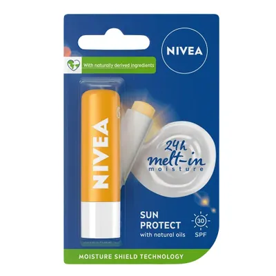Produktbild von Nivea Sun Protect Pomadka do ust SPF30, 4.8g
