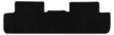 Imagen del producto de Alfombrillas traseras de moqueta para Chevrolet Rezzo 2000-2011 (monovolumen) – 2 piezas, negras, a medida – Wielganizator LUX