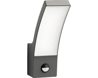 Zdjęcie produktu dla Philips Kinkiet Splay 12 W, Oświetlenie zewnętrzne ścienne, Antracyt, Metal, IP44, Patio, Ogród, I