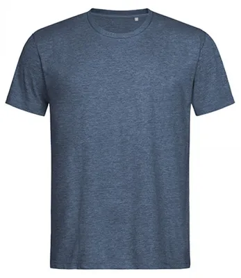 Produktbild von Stedman ST7000 | Uni Lux T-Shirt Uni Rundhals - Farbe: Dark Denim Heather - Größe: S