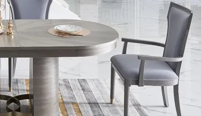 Produktbild von Designer 4x Stuhl Set Esszimmer Lehn Polster Sitz Stühle Garnitur Komplett 2732