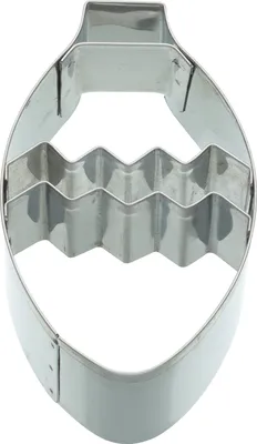 Produktbild von Metall Ausstecher Tannenzapfen mit Dekostreifen 9cm