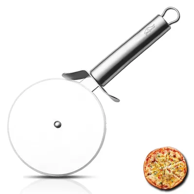 Pizzaschneider mit Titanbeschichtung, Edelstahl, 1 Stück