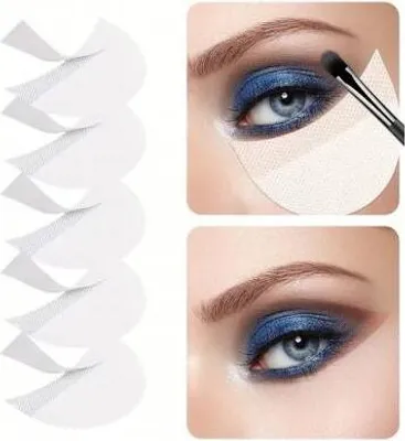 Image de Ecarla Tampons jetables pour les yeux pour le maquillage, 10 pièces