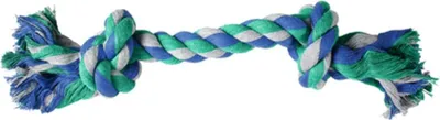 Produktbild von Karlie Kauseil 2 Knoten - Hundespielzeug - L - Baumwolle - Mehrfarbig - 180 gr - 35x7x6 cm