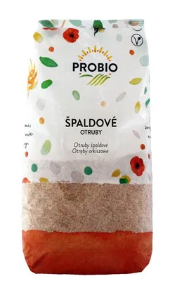Obrázek produktu pro Otruby špaldové BIO 400 g PROBIO