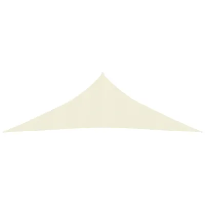 Produktbild von Sonnensegel 160 g/m² Creme 3,5x3,5x4,9 m HDPE