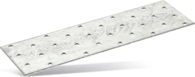 Produktbild von MASTERPROOF PROFESSIONAL Lochplatte Flachverbinder 40 mm x 200 mm x 2,0 mm, feuerverzinkt