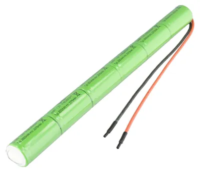 Obrázek produktu pro Baterie pro nouzové osvětlení NiMH 7,2 V 2500 mAh L1x6 Sub-C s kabelem 200 mm