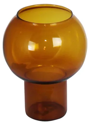 Productafbeelding van Kaheku Windlicht Colima rund amber 13 Ø 17h 420647661