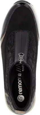Produktbild von Remonte Damen Sneaker für Individualität und Einzigartigkeit D0T08, Größe:37 EU, Farbe:Schwarz