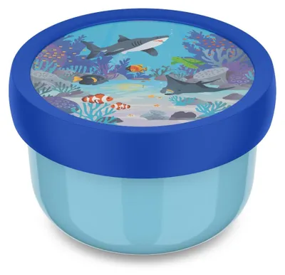 Snackbox für Kinder, 300 ml, spülmaschinenfest, Tropical Ocean
