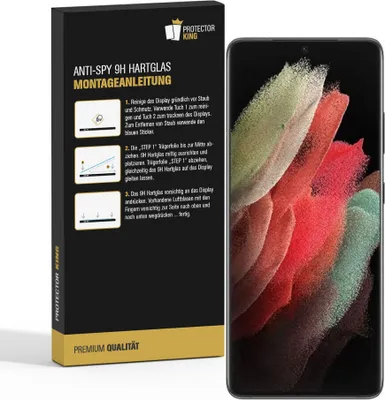Produktbild von 2x 9H Panzerglas für Samsung Galaxy S23 ANTI-SPY Privacy Displayschutz Panzerfolie Schutzfolie Hartglas Schutzglas Displayglas Tempered Glasfolie Sicherheitsglas Echtglas