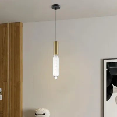 Produktbild von Home Sweet Home Hängeleuchte bronze Saga Tube - G78 - dimmbar E27 klar