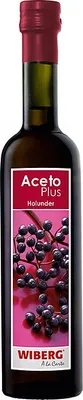 Produktbild von Wiberg Aceto Plus Holunder Essig Fruchtzubereitung säuerlich 500ml