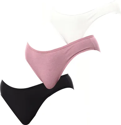 Produktbild von Kisses&Love 3er-Pack KL10000 Damen-Baumwollhöschen