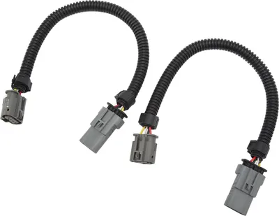 Image de 2 pièces O2 capteur d'oxygène faisceau de câbles d'extension 53300 02 remplacement pour Chevy Express Silverado Suburban