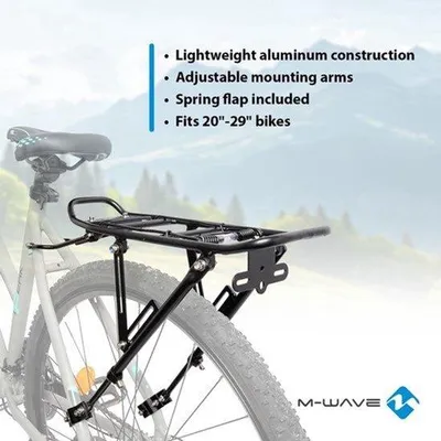 Produktbild von 440174 Gepäckträger One 4-All, 20-29", Aluminium, schwarz