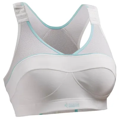 Productafbeelding van THUASNE 0720 sportbeha, model X-rug, wit, maat 85B