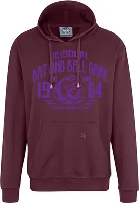 Immagine prodotto di Felpa con cappuccio taglie forti AHORN Legandary Ball Game viola Maroon Red 6XL