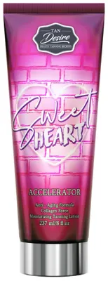 Productafbeelding van Tan Desire Sweet Heart bruiningsversneller met collageen 237 ml