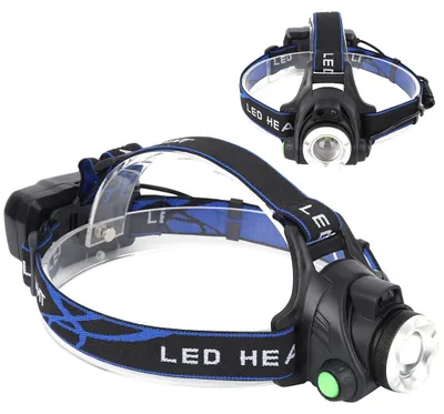 Obrázek produktu pro LED čelovka s USB nabíjením – svítilna na hlavu pro outdoorové aktivity, kempování a včelařství
