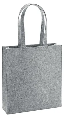 Image de Bagbase - Sac de transport, feutre FK1191 (taille unique) (gris chiné)