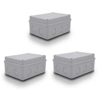 Produktbild von 3x ARLI Abzweigdose 150x110x70 mm - Aufputz Feuchtraumdose IP54
