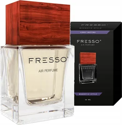 Produktbild von Fresso Magnetic Style Air Perfume Autoparfüm 50 ml Pflaume und Rose