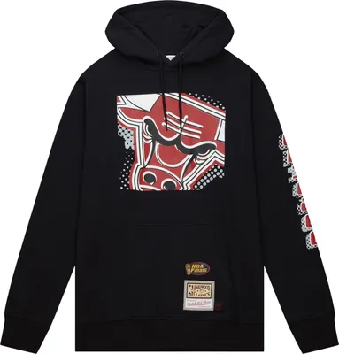 Produktbild von Mitchell & Ness Fleece Hoody - BIG FACE Chicago Bulls - M