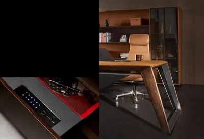 Produktbild von Schreibtische Chef Eckschreibtisch Büro Zimmer Möbel Design Praxis Kanzlei Möbel