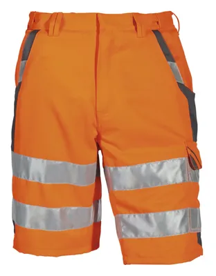 Produktbild von Shorts Warnschutz orange/grau, Gr. 054 - PKA Klöcker