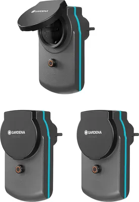 Image de GARDENA 19096-20 3 GARDENA smart Power Zwischenstecker Funk-Gartensteckdosen