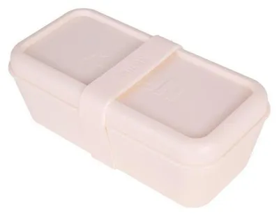 Obrázok produktu pre Lunchbox s priehradkou Milan, béžový, 0,75 l