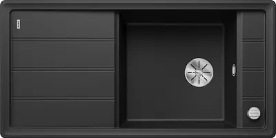 Produktbild von Spüle Blanco FARON XL 6 S 1000 x 500 mm schwarz 525895