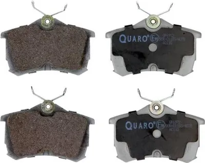 Produktbild von QUARO Bremsbeläge Satz Hinten Bremsklötze für HONDA Accord VII Limousine (CL, CN) QP6972