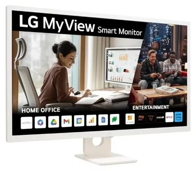 Imagen del producto de LG 32SR50F-W monitor Smart 32"IPS FHD HDMI USB MM