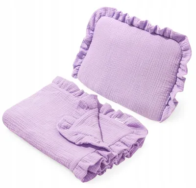 Obrázek produktu pro Jukki mušelínový set do kočárku – Violet