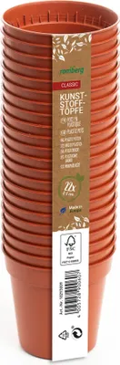 Produktbild von Romberg Kunststofftöpfe Rund 6 cm 22 stk