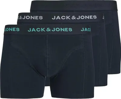 Produktbild von Jack & Jones Conor Solid Boxershorts 3 Einheiten Blau M Mann Blau M